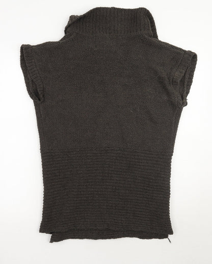 Maine Womens Brown   Cardigan Jumper Size 16
