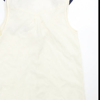 Womens UK Size 8 Blooming Marvellous White Basic Button-Up