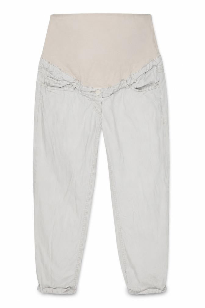 Womens UK Size 10 H&M Regular Fit Cropped Grey Jeans