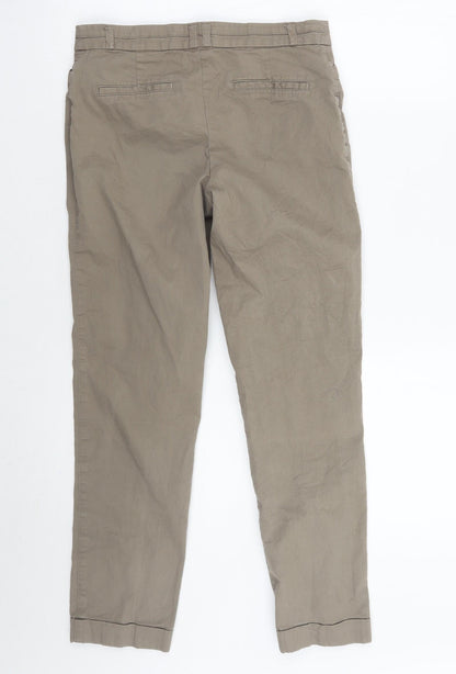 Womens UK Size 28 camaieu Regular Fit  Green Trousers