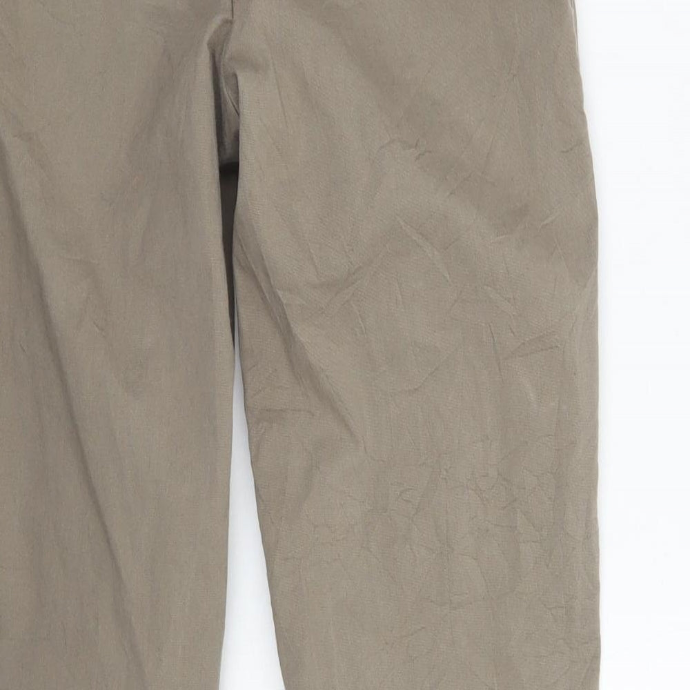 Womens UK Size 28 camaieu Regular Fit  Green Trousers