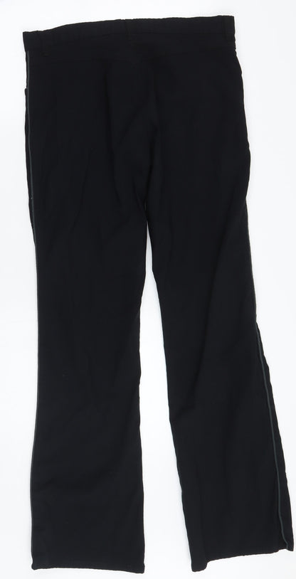 Texas bull Womens Black   Trousers  Size 44 L31 in