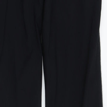 Texas bull Womens Black   Trousers  Size 44 L31 in