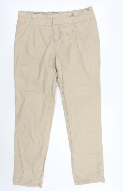Colours of The World Womens Beige   Chino Trousers Size 40 L29 in