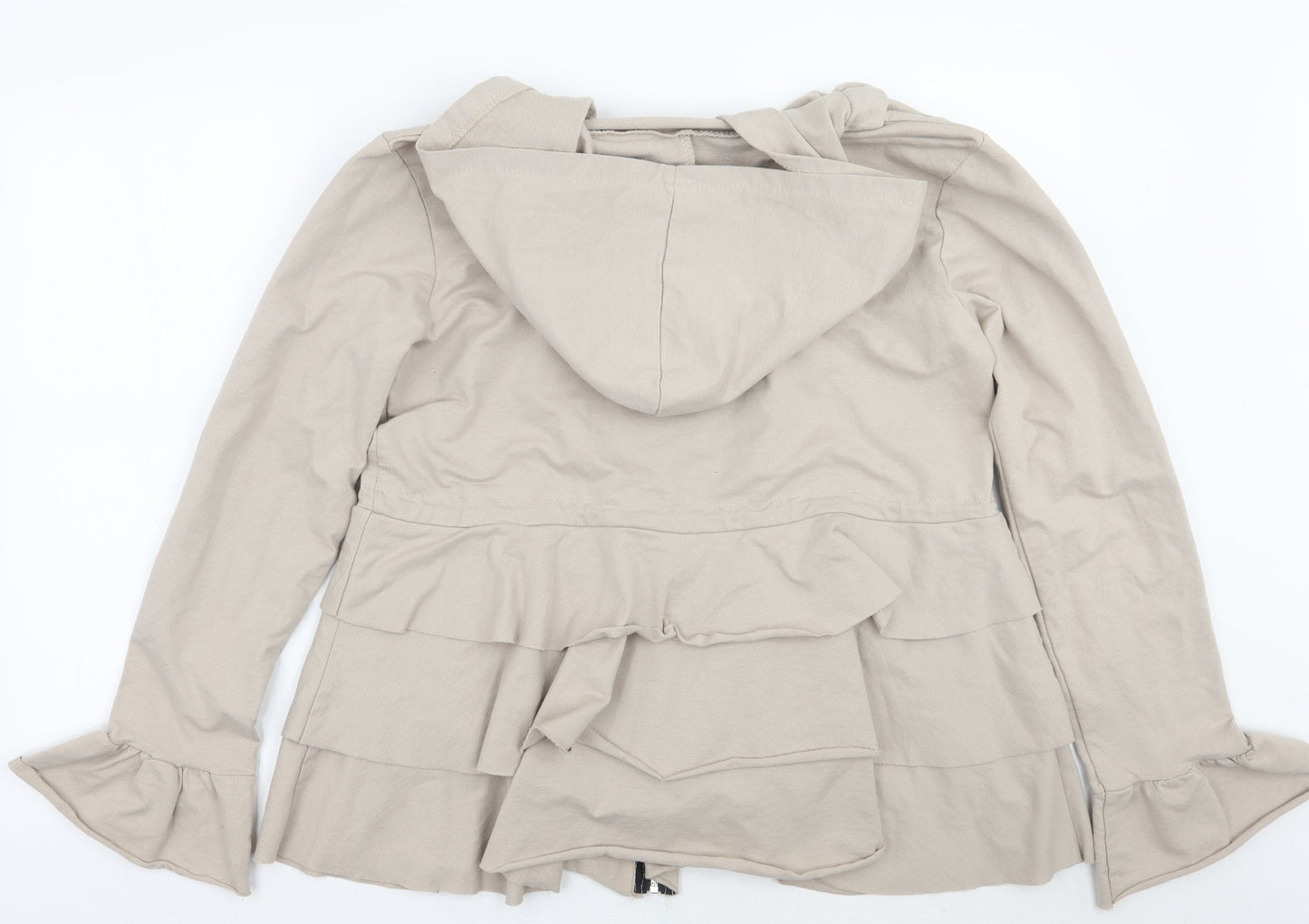 Womens UK Size One Size Preworn Beige Jacket