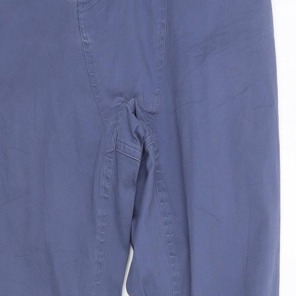 Rainbow Womens Blue   Chino Trousers Size 34 L26 in
