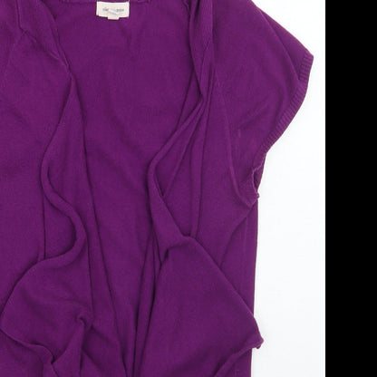 silent + noise Womens Purple   Cardigan Jumper Size M
