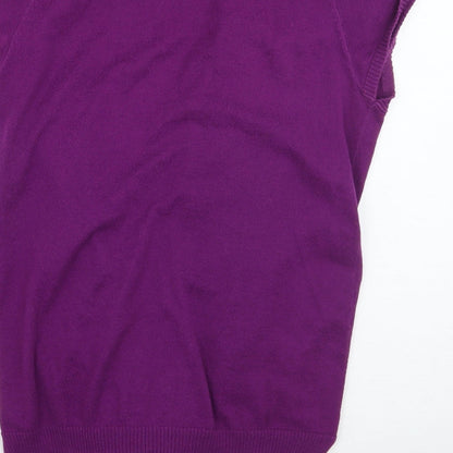 silent + noise Womens Purple   Cardigan Jumper Size M