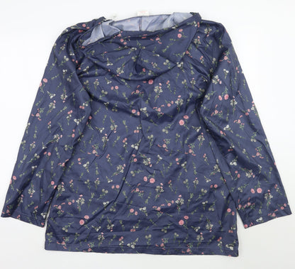 Womens UK Size M Anne De Lancay Blue Jacket