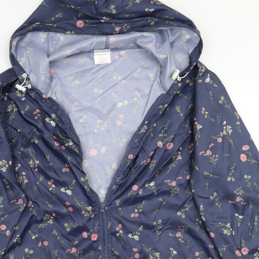 Womens UK Size M Anne De Lancay Blue Jacket
