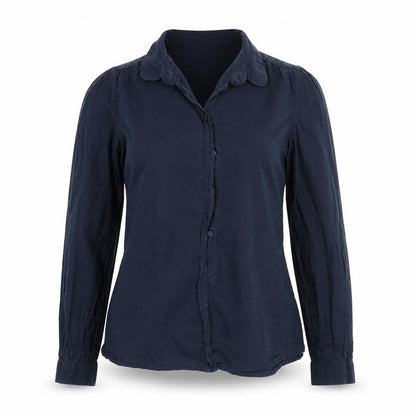 Womens UK Size 8 Jack Wills Blue Basic Button-Up