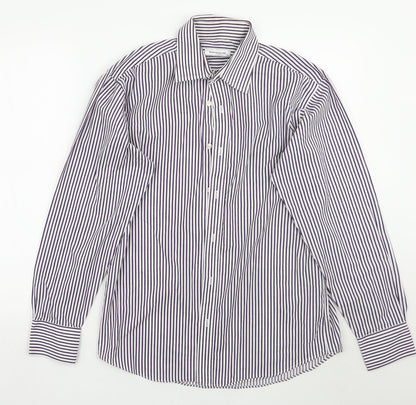 Mens UK Size 15.5 Butler and webb White  Button-Up Long Sleeve Casual Shirt