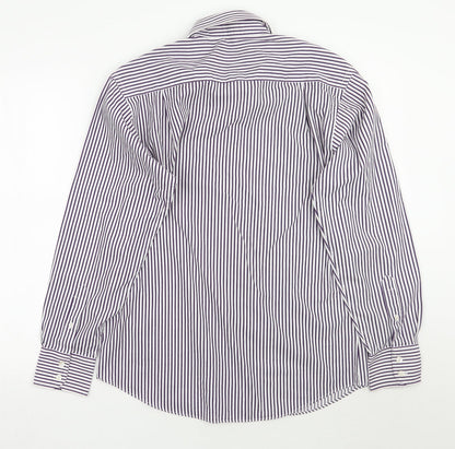 Mens UK Size 15.5 Butler and webb White  Button-Up Long Sleeve Casual Shirt