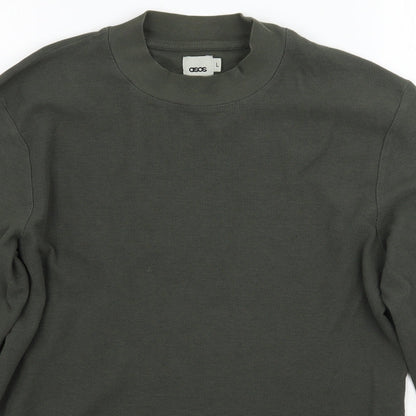 ASOS Mens Green   Pullover Jumper Size L