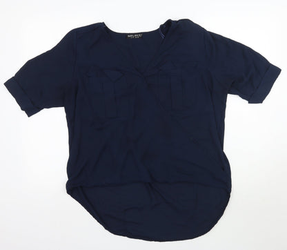 Womens UK Size 16 Select Blue Basic Blouse