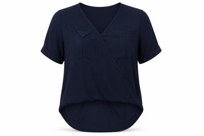 Womens UK Size 16 Select Blue Basic Blouse