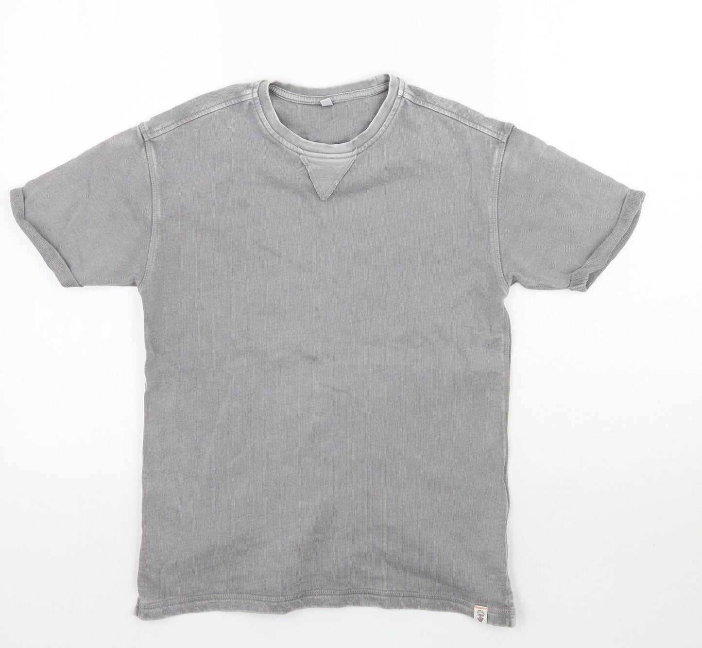 Mark Shale Boys Grey   Basic T-Shirt Size 9-10 Years