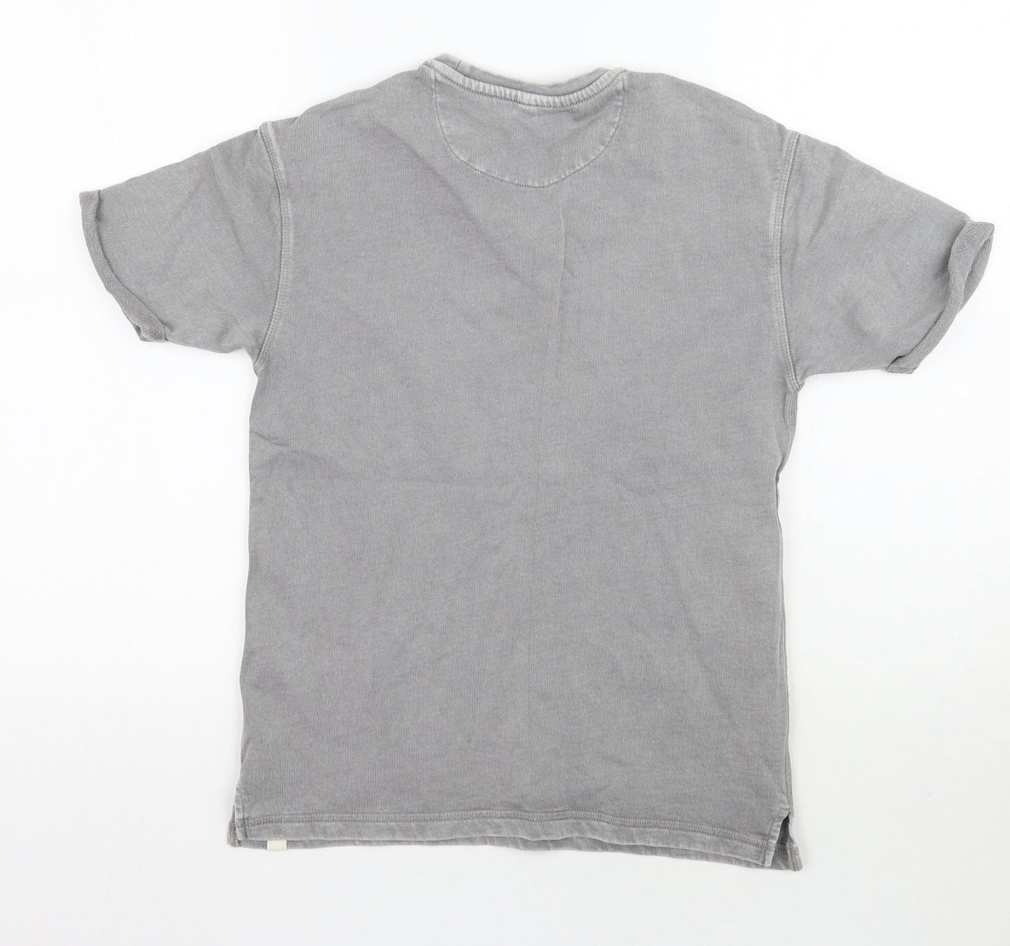 Mark Shale Boys Grey   Basic T-Shirt Size 9-10 Years