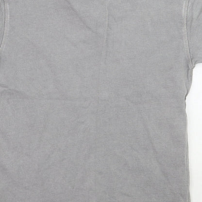 Mark Shale Boys Grey   Basic T-Shirt Size 9-10 Years