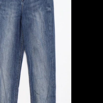 Womens UK Size 25 H&M Regular Fit Skinny Blue Jeans