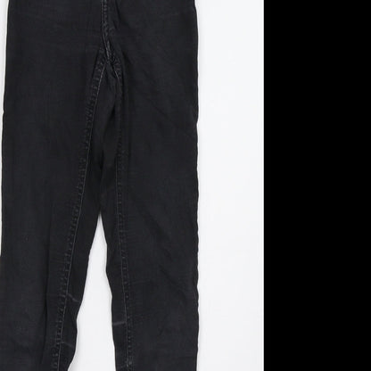 Womens UK Size 6 Sinsay Regular Fit Skinny Black Jeans