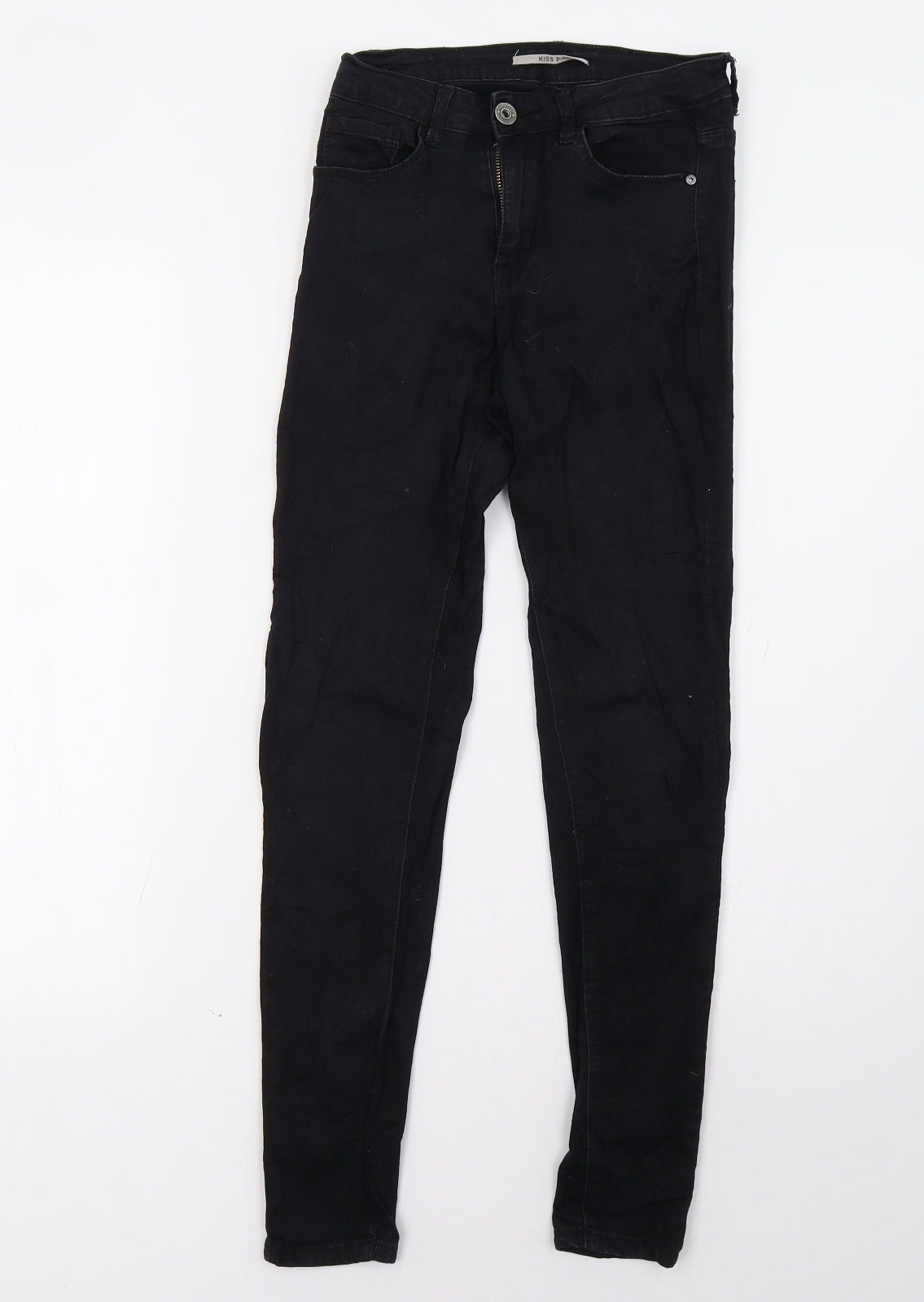 kiss pink Womens Black   Skinny Jeans Size 6 L30 in
