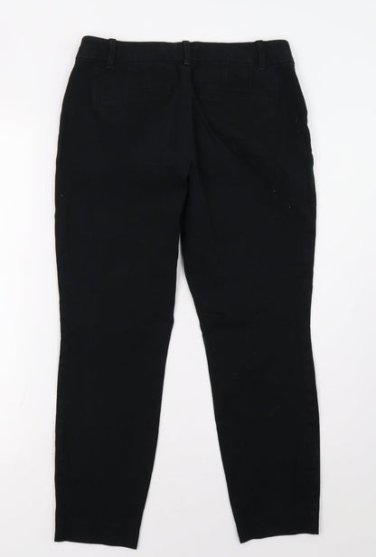 Womens UK Size 28 Gap Regular Fit  Black Trousers
