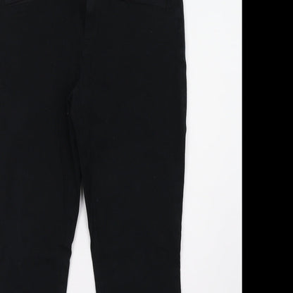 Womens UK Size 28 Gap Regular Fit  Black Trousers