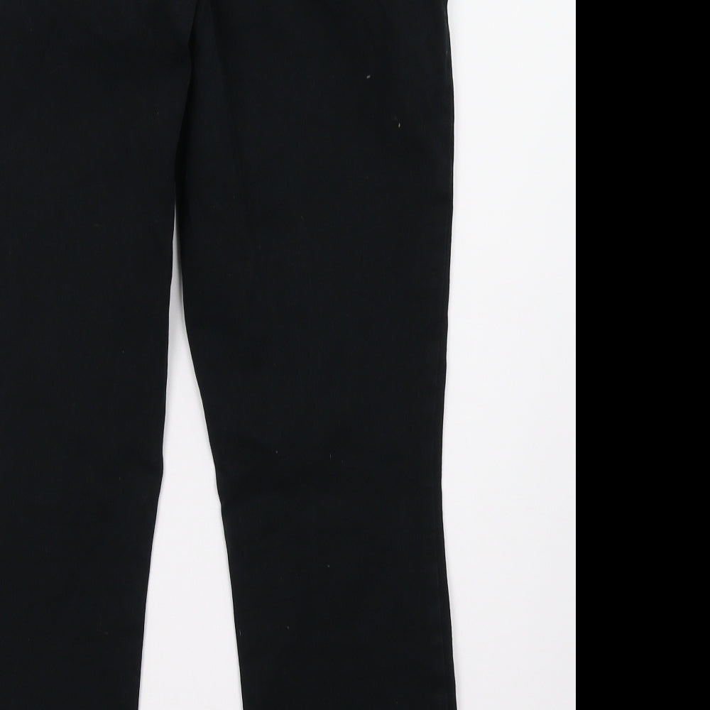 Womens UK Size 28 Gap Regular Fit  Black Trousers