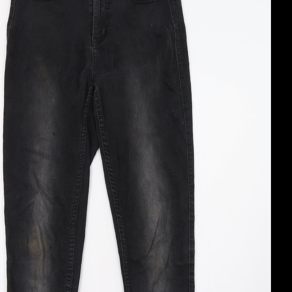 Womens UK Size 8 Pieces Regular Fit Skinny Black Jeans