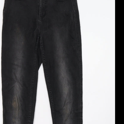 Womens UK Size 8 Pieces Regular Fit Skinny Black Jeans