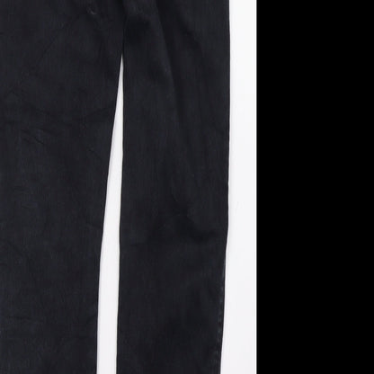 ELLE Womens Black   Straight Jeans Size 12 L32 in