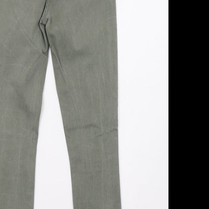 New Look Womens Green  Denim Skinny Jeans Size 10 L27 in