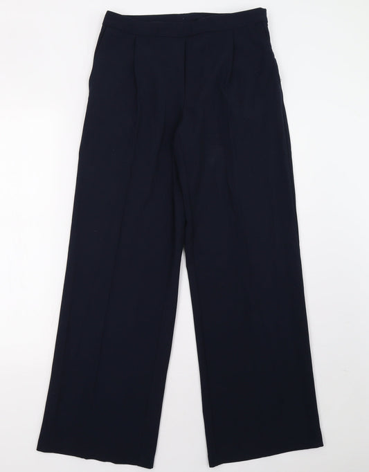 Womens UK Size 10 Preworn Regular Fit  Blue Trousers