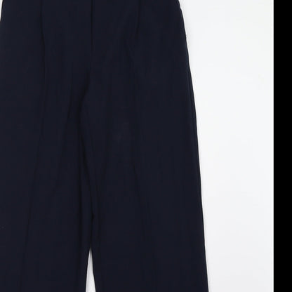 Womens UK Size 10 Preworn Regular Fit  Blue Trousers