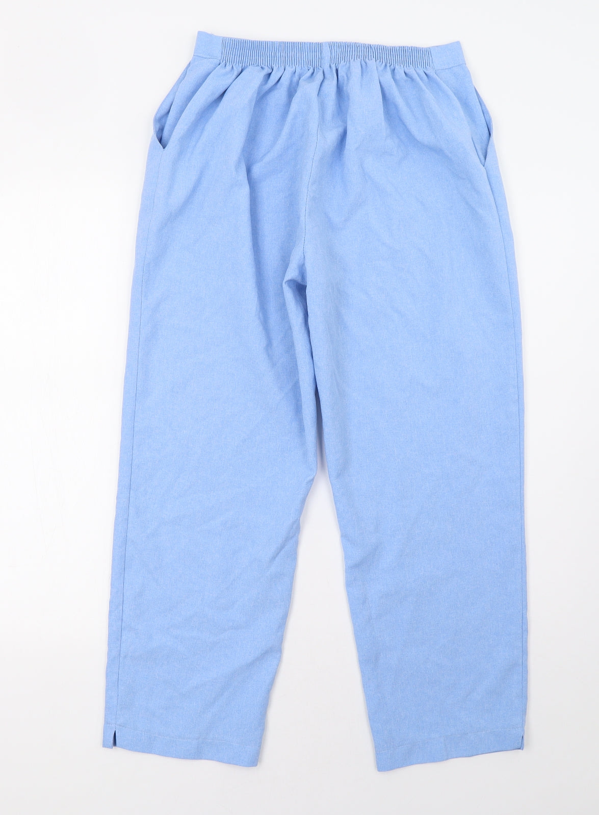 Womens UK Size 30 Preworn Regular Fit  Blue Trousers