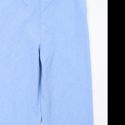 Womens UK Size 30 Preworn Regular Fit  Blue Trousers