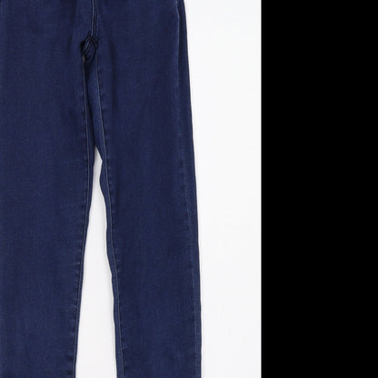 Primark Womens Blue   Skinny Jeans Size 6 L32 in