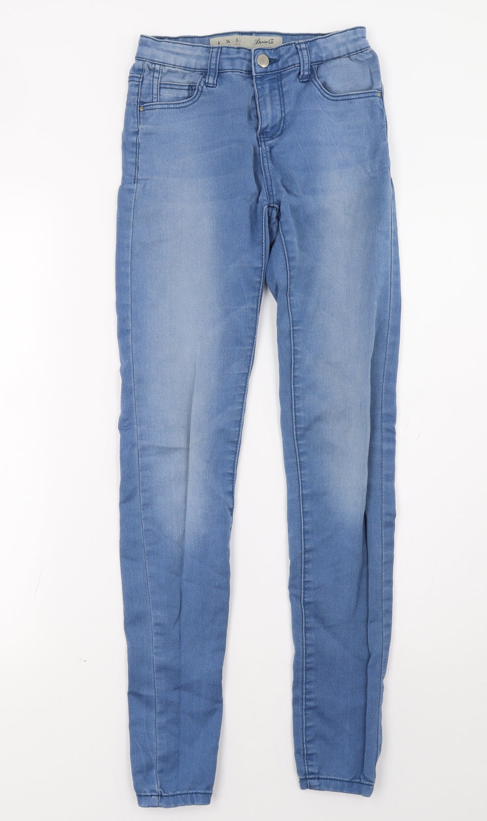 Primark Womens Blue   Skinny Jeans Size 6 L32 in