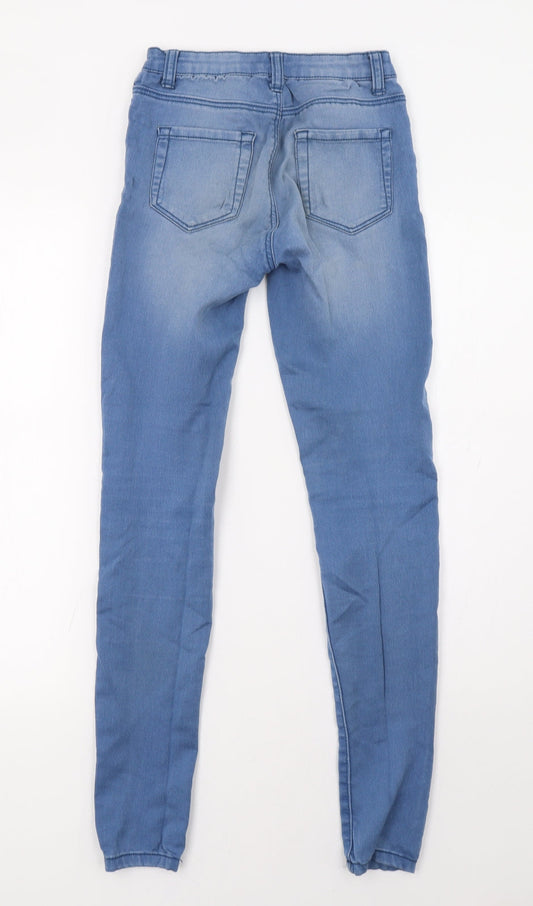 Primark Womens Blue   Skinny Jeans Size 6 L32 in