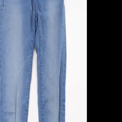 Primark Womens Blue   Skinny Jeans Size 6 L32 in