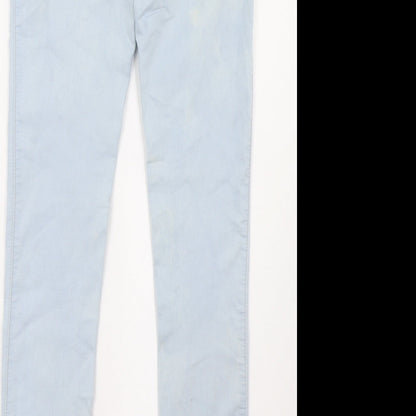 Primark Womens Blue   Jegging Trousers Size 6 L31 in