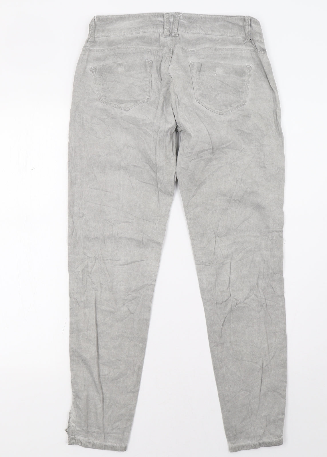j welly Womens Grey   Skinny Jeans Size S L30 in