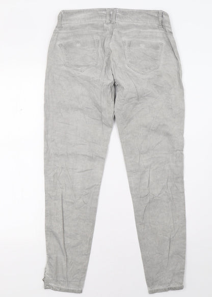 j welly Womens Grey   Skinny Jeans Size S L30 in