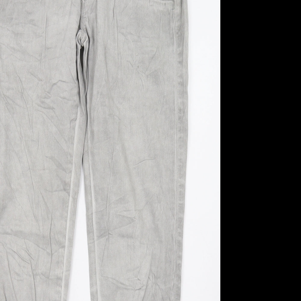 j welly Womens Grey   Skinny Jeans Size S L30 in