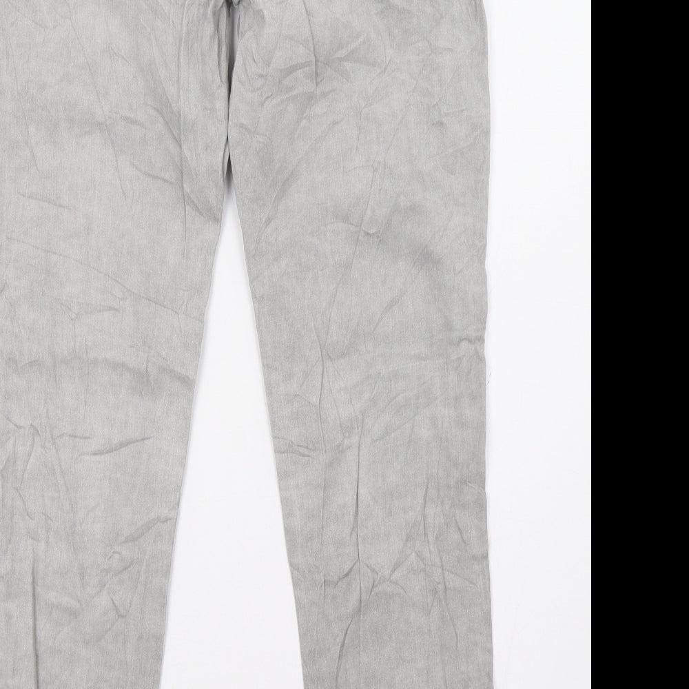 j welly Womens Grey   Skinny Jeans Size S L30 in