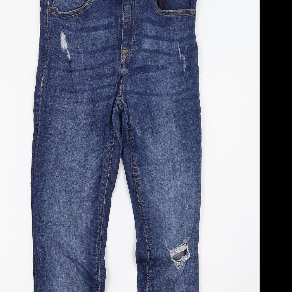 Womens UK Size 8 mohito Regular Fit Skinny Blue Jeans