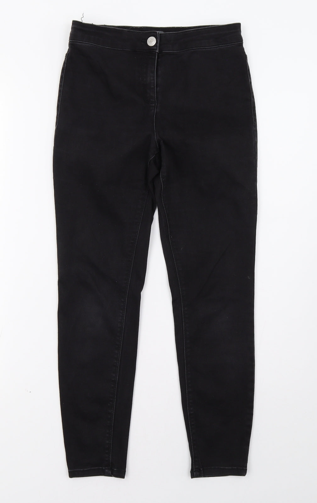 Matalan Womens Black   Skinny Jeans Size 8 L27 in