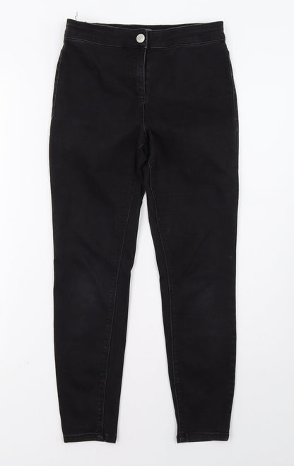 Matalan Womens Black   Skinny Jeans Size 8 L27 in