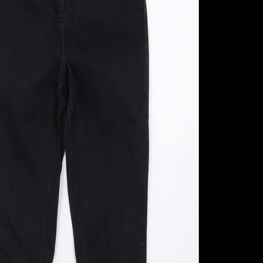 Matalan Womens Black   Skinny Jeans Size 8 L27 in